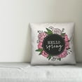 thumbnail image 2 of Creative Products Hello Spring 20x20 Spun Poly Pillow, 2 of 2