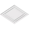 thumbnail image 1 of Ekena Millwork CMP32X21DD 21,37 x 32 Pouces Rectangle Diamant Architectural Grade Médaillon de Plafond Contemporain PVC, 1 of 3