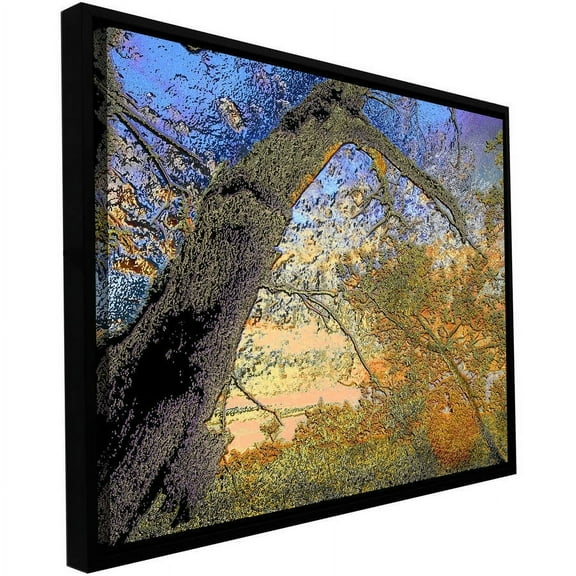 ArtWall Dean Uhlinger "Eagle Point" Floater Framed Gallery-Wrapped Canvas