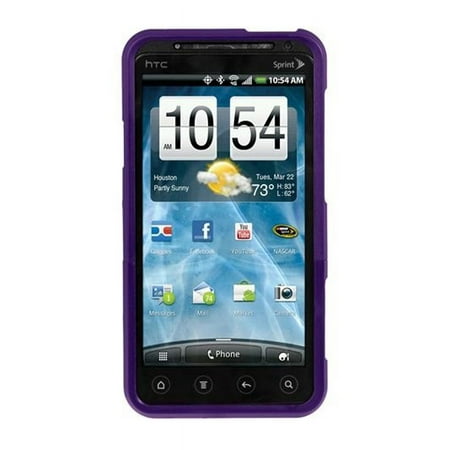 Seidio Surface Case with Kickstand for HTC EVO 3D (Amethyst Purple)