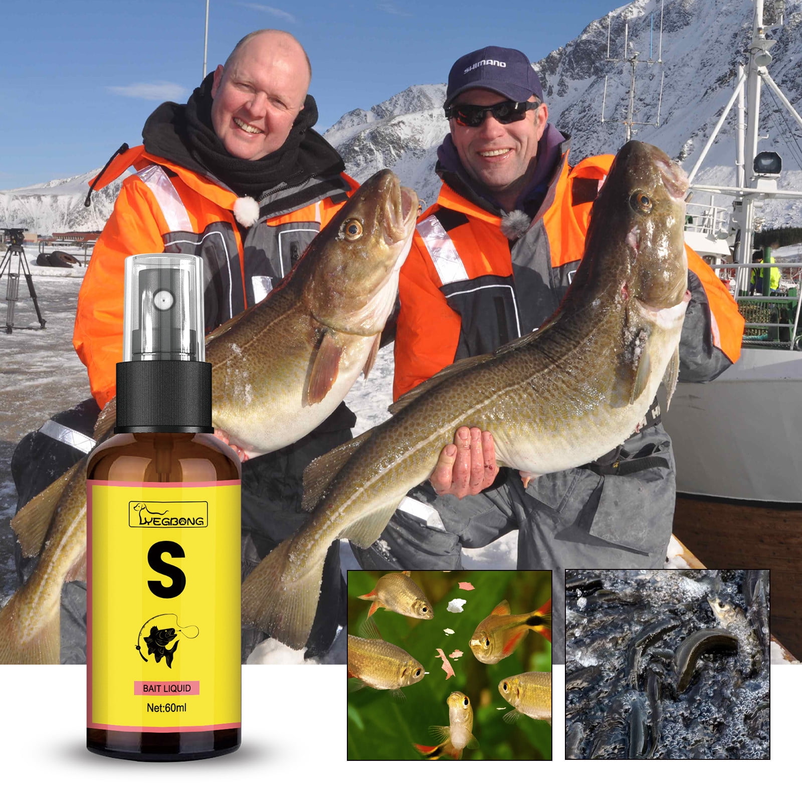 fish lure liquid Areytrv Scent Attractants for Baits It is an aquatic food attractant Signal 11 lures Lip Glu