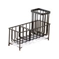 thumbnail image 1 of Soporte de Esponja de Acero Inoxidable perfecl Organizador para Fregadero Dispensador de Jabón Negro, 1 of 8