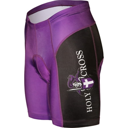 NCAA Men's Adrenaline Promotions Holy Cross Saints Cycling Shorts - S: 30-32" waist