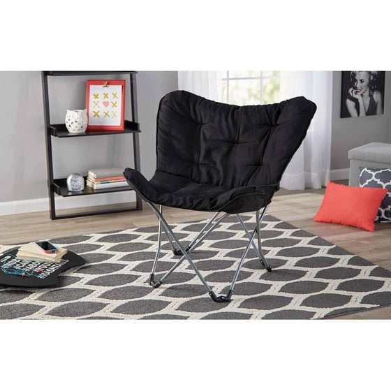 Mainstays Microsuede Butterfly Chair Available in Multiple Colors