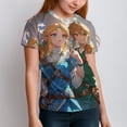 thumbnail image 4 of The Legend of Zelda T-Shirts for Boys Girls, Kids 3D Print Short Sleeve, Unisex Crew Neck Tee Shirts for Youth, 4 of 9