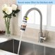 thumbnail image 2 of 2-Pack Water Filter for Sink, Faucet Water Filter Cleaner Filtration Activated Carbon Remover for Home Kitchen Bathroom White, 2 of 4