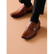 Bruno Marc Men Oxfords Fashion Square Toe Shoes Slip On Loafers Dress Shoes