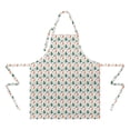 thumbnail image 2 of White Christmas Gingerbread and Tree Apron-Garden Aprons for Women with Pockets-Cotton Linen Waterproof Kitchen Cooking Gardening Aprons Adjustable for Kitchen,Cooking,BBQ and Salon 32"x27", 2 of 7