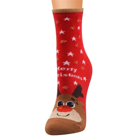 

Blueek Unisex Christmas Vintage Cashmere Fashionlong Sock Comfortable Socks