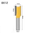 thumbnail image 4 of 1pc 8mm Shank Flush Trim Router Bit Straight Router Bit Shank Bottom Wood Cleaning Bit Clean Milling Cutter Woodworking Tools, 4 of 5