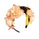 thumbnail image 2 of Floral Graduation Headband Fake Flower Hair Clip For Photo Props College Degree Ceremony Accessories, 2 of 6