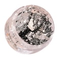 thumbnail image 3 of dianhelloya 1 Box Nail Art Sequins Decoration Golden/Silver Color Irregular Tin Foil Flake DIY Manicure UV Gel Polish 3D Glitter Nail Decoration Accessories for Salon & Home Nail Art B, 3 of 8