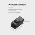thumbnail image 2 of VENTION Câble Réseau CAT5 Coupleur RJ45 Connecteur LAN Cat5e Modulaire Plaqué Or (Noir), 2 of 8