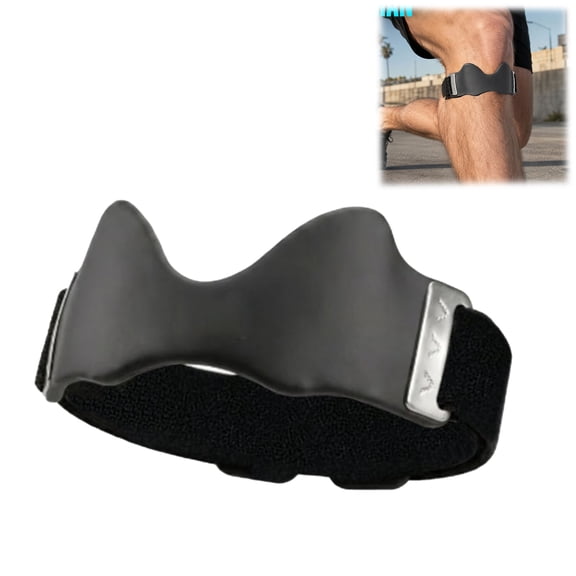 Stryde Patellar Tendon Knee Strap, Adjustable Knee Support with Silicone Pad for Running Cycling Fitness, Breathable Non-Slip Knee Brace (1PC)