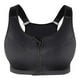 thumbnail image 2 of Plus Size Top Women Front Zipper Sports Bras Underwear Shockproof Gym Fitness Push Up Athletic Running Yoga Sport Bra Top 3XL, 2 of 5