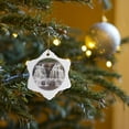 thumbnail image 7 of 3drose, Minnesota, Lake Superior, Gooseberry Waterfalls - Us24 Pha0030 - Peter Hawkins, 3 inch Snowflake Porcelain Ornament, 7 of 7