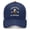 Navy-blue-orange-3, variant on 250 Anniversary USA hat, Patriotic Baseball Cap, Eagle & Liberty, Bald Eagle Patriotic Baseball Cap