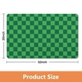 thumbnail image 2 of Soft, Absorbent Long Bathroom Mat | 20x32in Checkered Rug Runner | Non-Slip, Easy to Clean | Large Bath Mat for Bathroom Hallway, 2 of 5