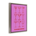 thumbnail image 3 of Stupell Industries Contemporary Season For Cocktails Brown Floating Frame Canvas Art, 25 x 31, by House of Lulu, 3 of 8