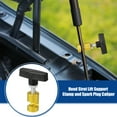 thumbnail image 2 of Unique Bargains 2 Pcs Hood Strut Lift Support Clamp and Spark Plug Caliper Retaining Holder Tool 2-in-1 Tool Gold Tone, 2 of 7