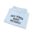 thumbnail image 4 of Mechanic Wife Husband Wedding Engagement Hoodie, Gifts, Hooded Sweatshirt, 4 of 4