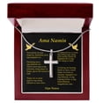 thumbnail image 1 of Ama Namin Lord's Prayer in Tagalog Cross Card, 1 of 7