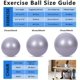 thumbnail image 2 of Pelota de yoga de 75 cm, pelota de ejercicio para acondicionamiento físico, estabilidad, equilibrio y parto, pelota de equilibrio de diseño de calidad profesional antiexplosión, núcleo de pilates y pe Namotu CZYD-ZC92-3, 2 of 7