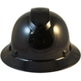 thumbnail image 4 of Pyramex Ridgeline Full Brim Hard Hat 4 Point Ratchet Shiny Black Graphite Pattern, 4 of 5