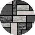 thumbnail image 3 of Premium 3D Hand Carved Thick Modern Contemporary Abstract Rug Design 3995 Grey Gray 2'7''x4', 3 of 12