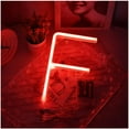 thumbnail image 5 of Neon Sign, Letter Neon Signs Neon Alphabet Light Light Up LED Letters Lights Light Up Marquee Letters Lights Battery USB Red, 5 of 5