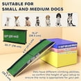thumbnail image 3 of PawHut 61 Inches Folding Pet Ramp with Grass Surface, Raised Side Rails, 3 of 10