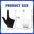 thumbnail image 2 of QUMIIRITY 2Pairs Gaming Finger Sleeves for Mobile Phone Soft Breathable Comfortable Gloves, 2 of 7