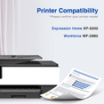 thumbnail image 2 of 222XL Ink Cartridge Replacement for Epson 222 Ink Cartridges for Epson Expression Home XP-5200 Workforce WF-2960 Printer (4 Pack), 2 of 7