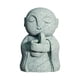 thumbnail image 1 of Figura de monje Jizo japonés, mascota de té, pequeña escultura budista, adorno de mesa Manos entrelazadas, 1 of 8