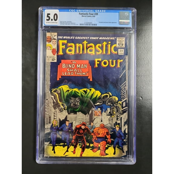 Fantastic Four #39 - CGC 5 Comic Book