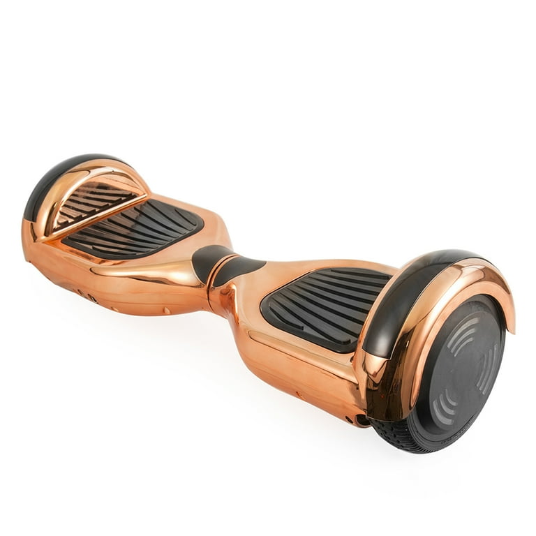 Rose gold hoverboard with bluetooth and lights hotsell