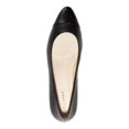 thumbnail image 3 of COLE HAAN Womens Black Cushioned Go-to Almond Toe Block Heel Slip On Leather Dress Pumps Shoes 9 B, 3 of 4