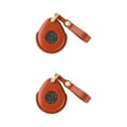 thumbnail image 2 of VONKY Clé Couverture PU Cuir Mignon Ajustement pour Copain Moto Marron 2Set, 2 of 6
