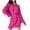 Hot Pink, variant on Yangnuo Womens Fashion Casual Solid Color Sweaters Dresses Women's Long Sleeved Round Neck Knitted Sweater Pullover Sweater