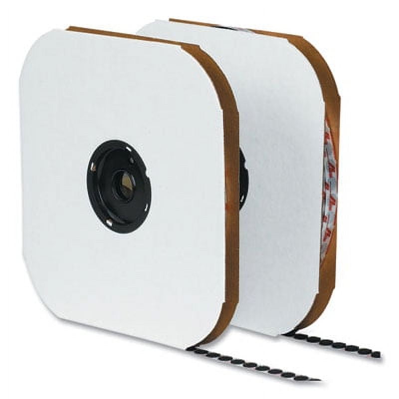 VELCRO Brand Velcro Tape Individual Dots Hook 1/2" Black 1440/Case VEL121