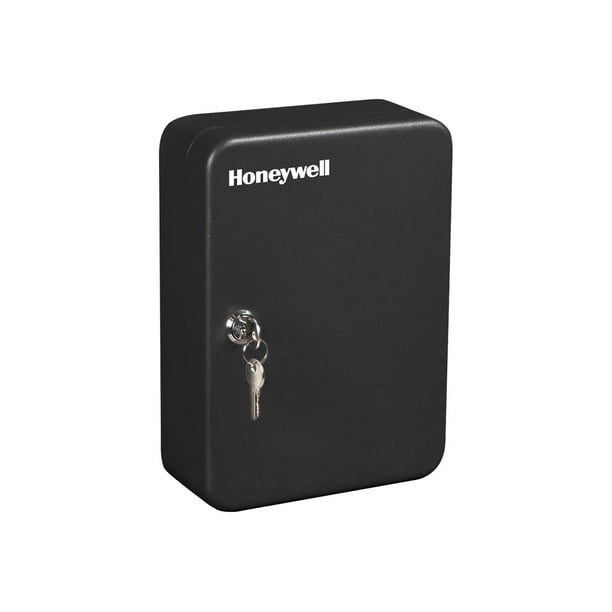 Honeywell 0.13 cu. ft. Steel 48Key Security Box with Key Lock, 6106