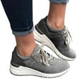 thumbnail image 2 of Fesfesfes Fashion Casual Thick-soled Sneakers Increased Sports Casual Sneakers Women’s Comfy Shoes US:7.5(40), 2 of 4