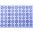 thumbnail image 1 of Ahgly Company Indoor Rectangle Abstract Blue Contemporary Area Rugs, 6' x 9', 1 of 4