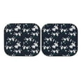 thumbnail image 7 of Xecao Lilies Flowers for Foldable Car Sun Shades (2-Pack) offer sun protection with an easy-fold design for convenient windshield shading., 7 of 7
