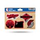 thumbnail image 1 of Rico Industries Nba Portland Trail Blazers Hoja De Calcomanías Troqueladas De 5 Piezas, 1 of 5