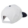 thumbnail image 4 of Captain Oak Leaf Military Patched Prostyle Cap - Navy White OSFM, 4 of 5