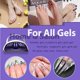 thumbnail image 2 of 220W LED UV Light Dryer for Nails Gel 57 LEDs 4 Timer Preset, Auto On Fingernail Toenail 6ft Powercord, 2 of 5