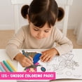 thumbnail image 3 of Libros para colorear ZICOTO, paquete de 3: princesa, unicornio y sirena, 3 of 9