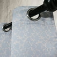 thumbnail image 3 of Ambesonne Floral Grommet Curtain, Petals and Foliage Motif, 50" x 108", Blue Grey Tan, 3 of 6