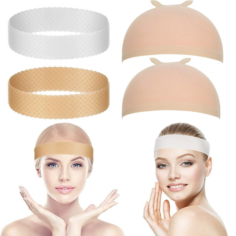 Upgrade Breathable Airhole Wig Grip Band, Transparent Silicone Wig Fix Non  Slip Elastic Silicone Wig Grip Headbands for Women keeping Lace Front Wigs